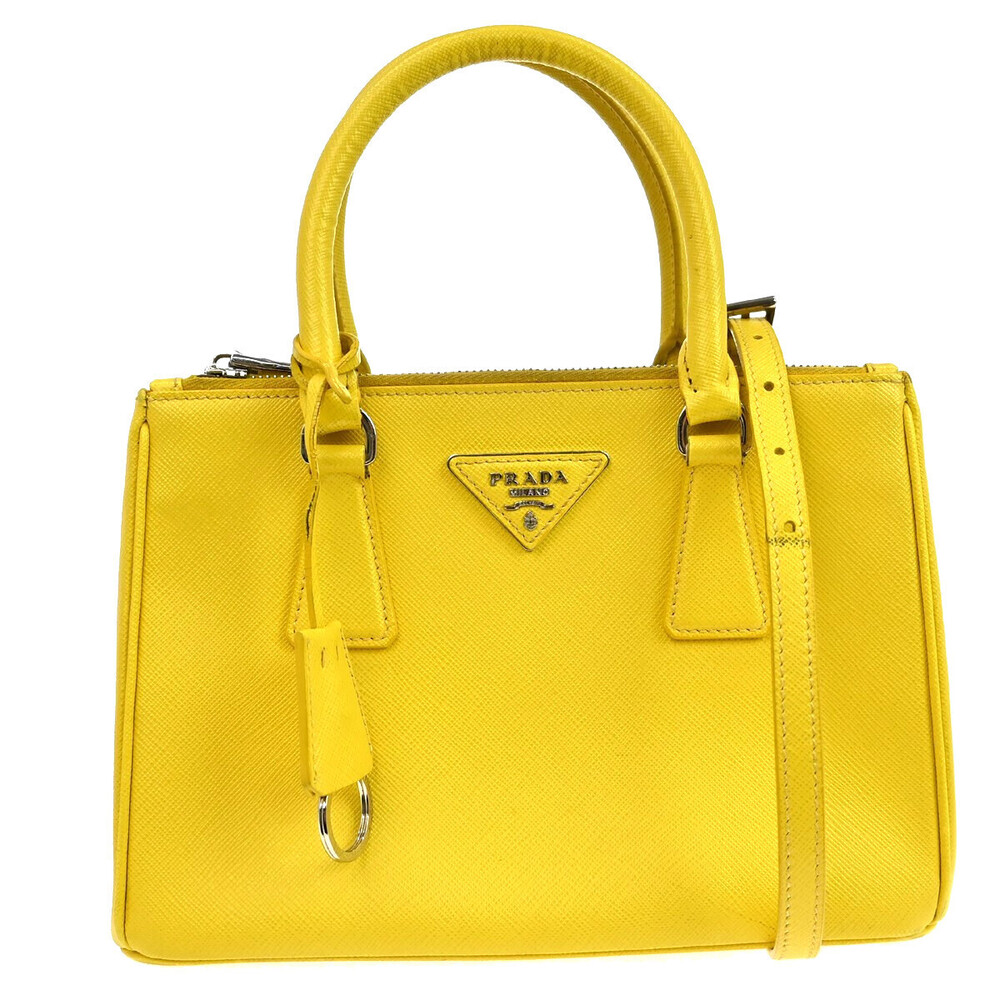 Prada Galleria Double Zip Saffiano Leather Small